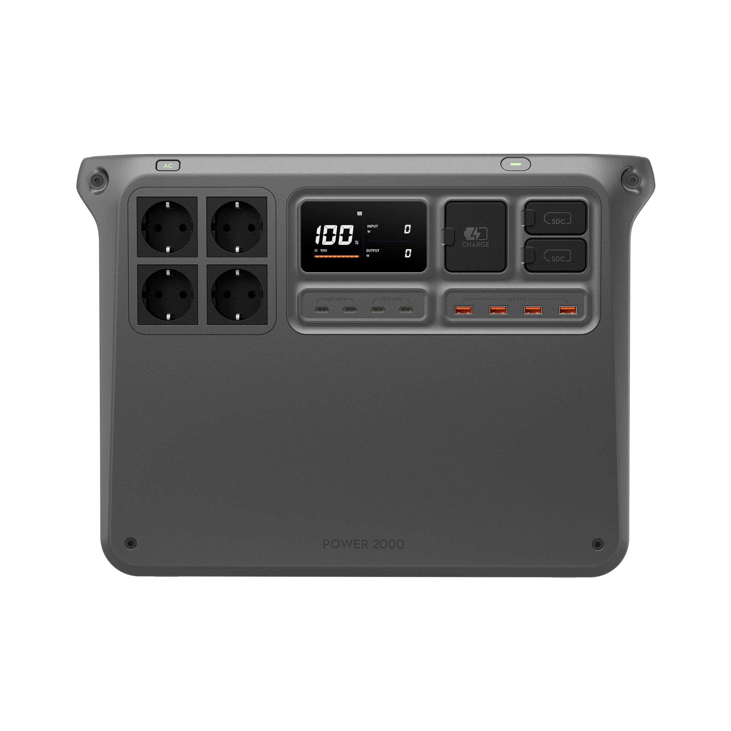 DJI Power 2000 – Hochleistungs-Powerstation 2.048 Wh / 3000 W Output + DJI Power Adaptermodul für Solarpanel (MPPT) + DJI Power Solarpanel MC4 Parallelkabel + 3x 455W Solarmodule Full Black 0% MwSt. (gem. § 12 Abs. 3 UStG)