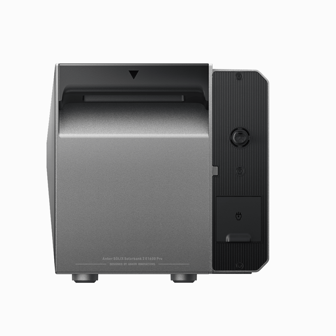 Balkonkraftwerk mit Anker All-in-One Lösung für Heimspeicher (1,6 kWh) mit 1820W N typ Glas-Glas Vollschwarz Solarmodule und Smarter Zähler