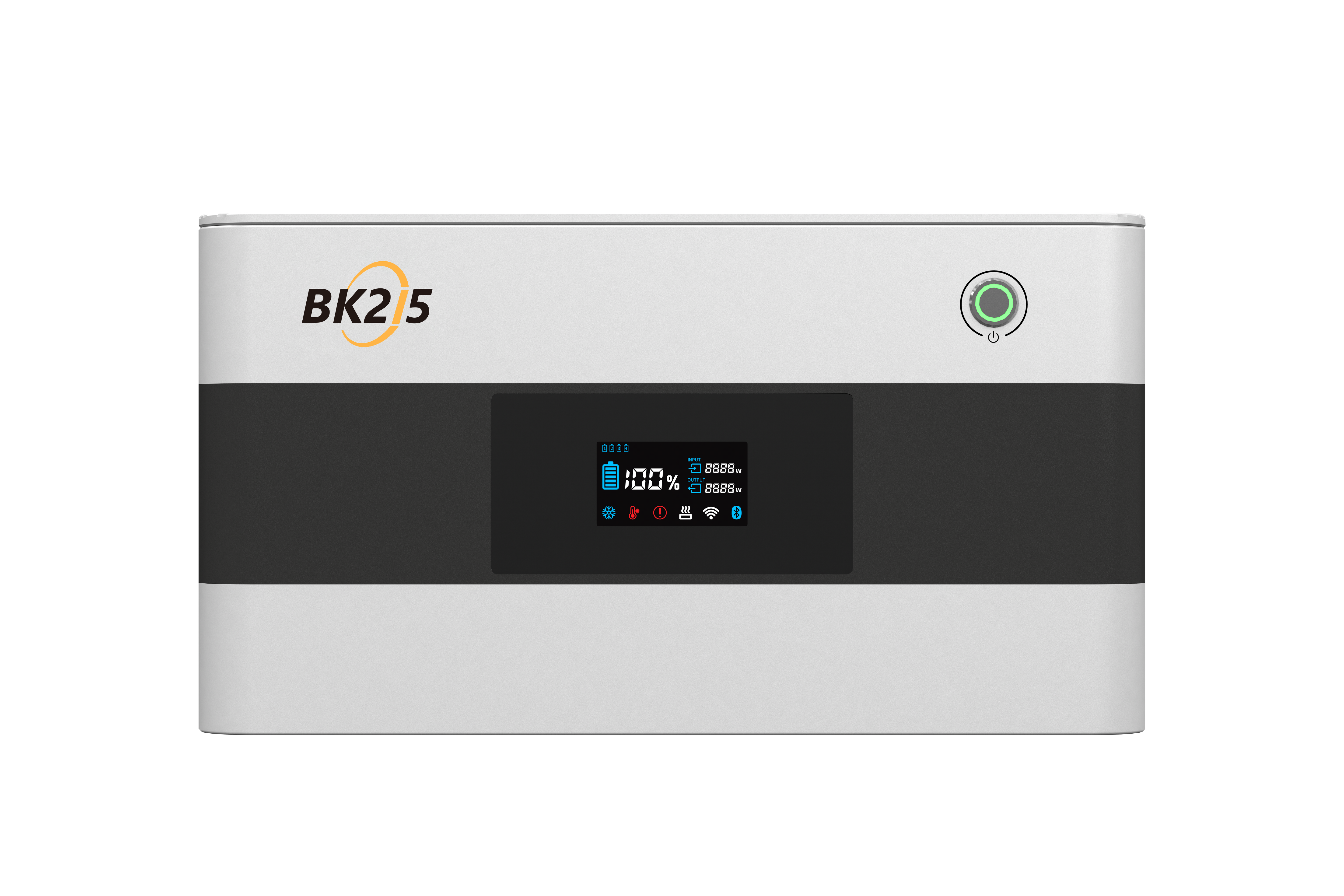 SunEnergyXT BK215 Balkonkraftwerk Speicher LiFePO4 – Frontansicht