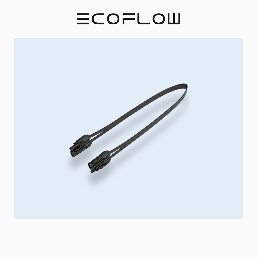 ECOFLOW superflaches MC4 Anschlusskabel