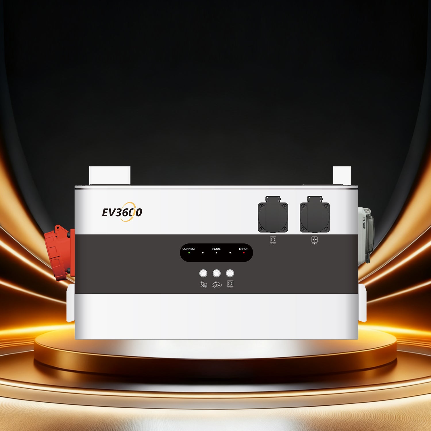 Balkonkraftwerk Speicherset SunEnergyXT EV3600 Bidirektionaler Wechselrichter