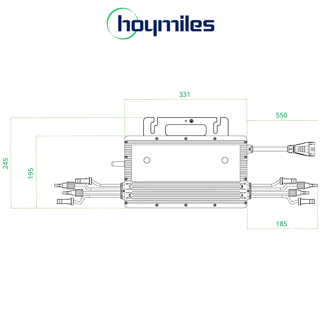 Hoymiles HMS-1600-4T Mikrowechselrichter