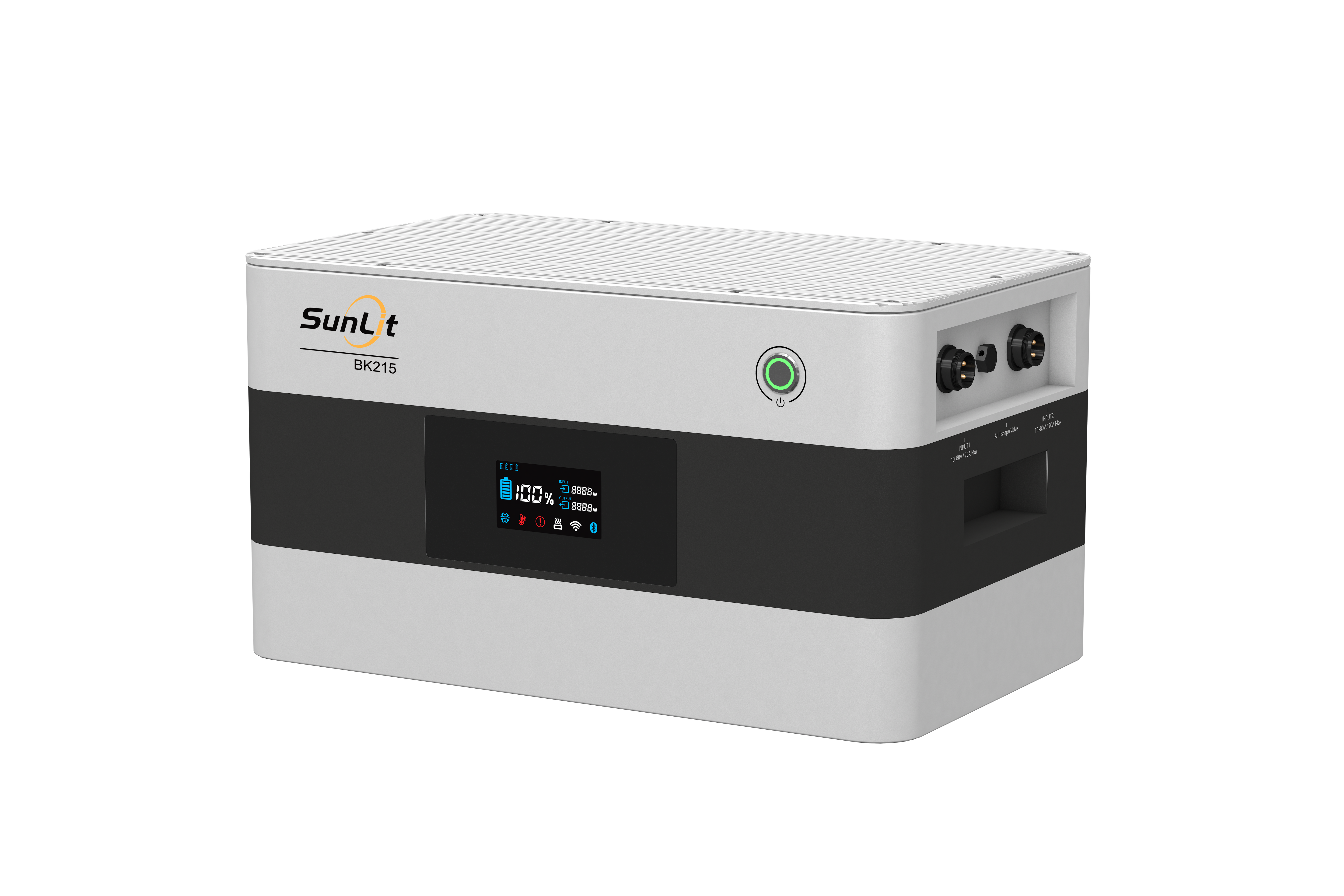 Solar + Speicher Komplett Set (10x 380Wp Module + Deye 800W + SunLit BK215 (2,15 kWh) + 3x Erweiterungsspeicher (6,45 kWh)