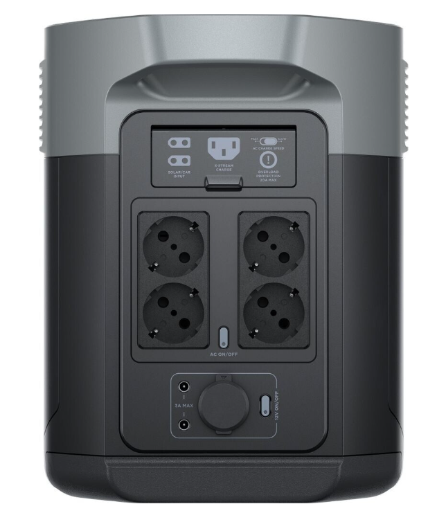 ECOFLOW Delta 2 Max - Tragbare Powerstation (2,05 kWh)