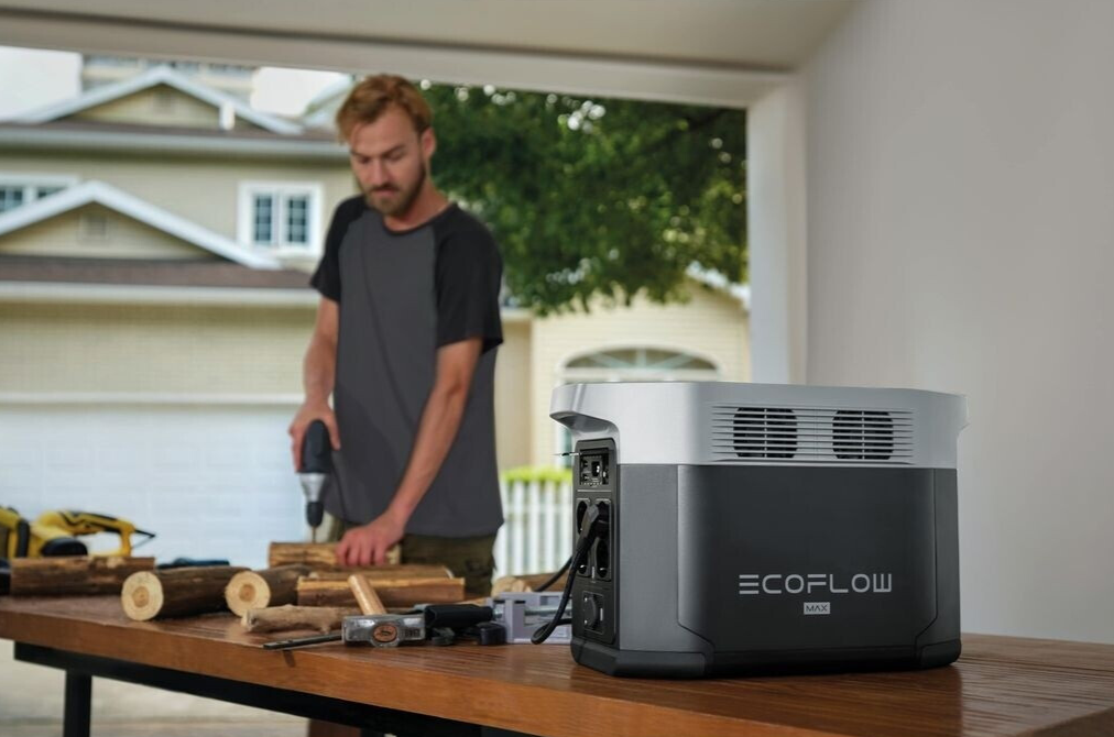 ECOFLOW Delta 2 Max - Tragbare Powerstation (2,05 kWh)