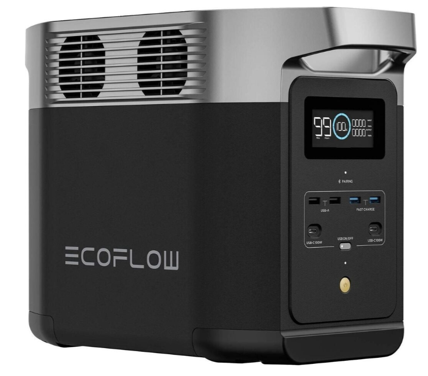 EcoFlow Delta 2 Tragbare Powerstation (1,024 kWh)