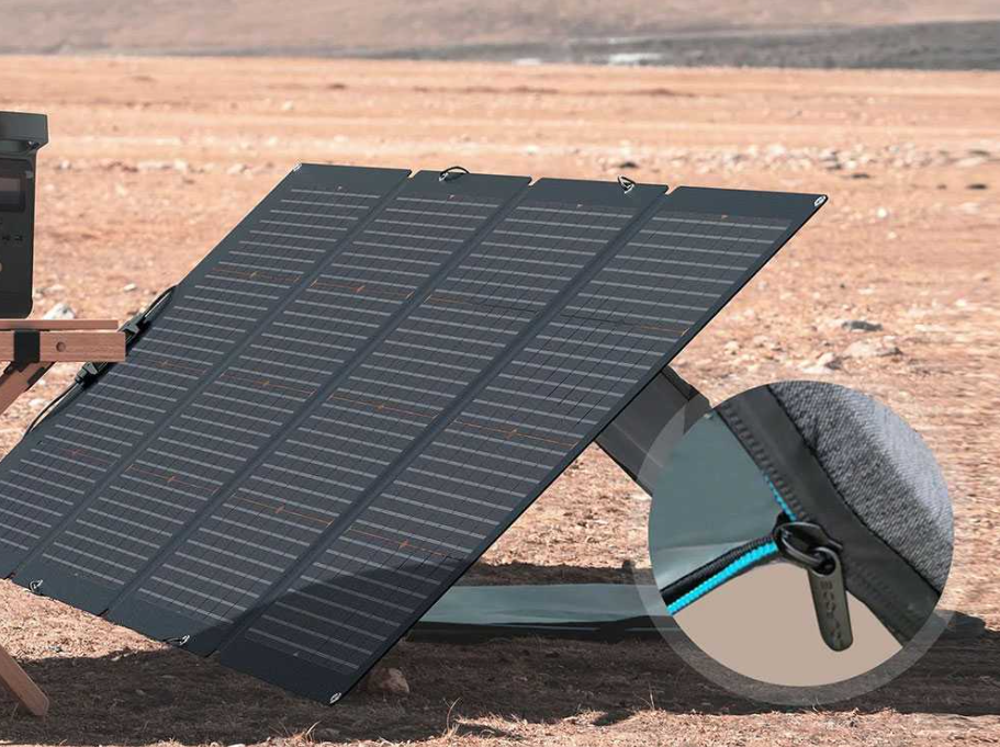ECOFLOW NextGen 220W - Portable Solar Panel + EcoFlow Delta 3 PLUS Powerstation