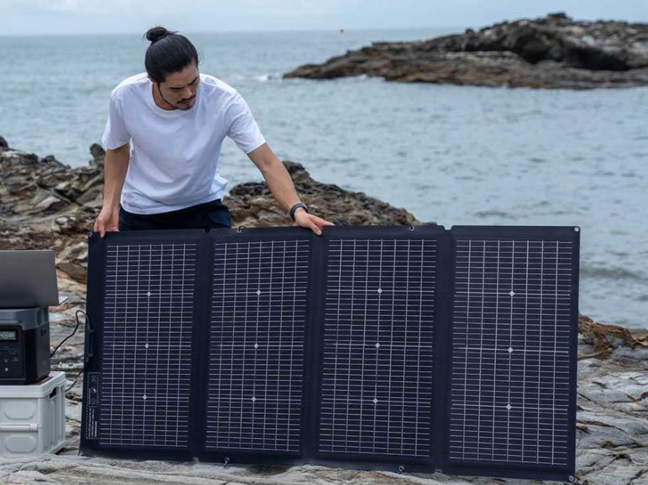 ECOFLOW NextGen 220W - Portable Solar Panel + EcoFlow Delta 3 PLUS Powerstation