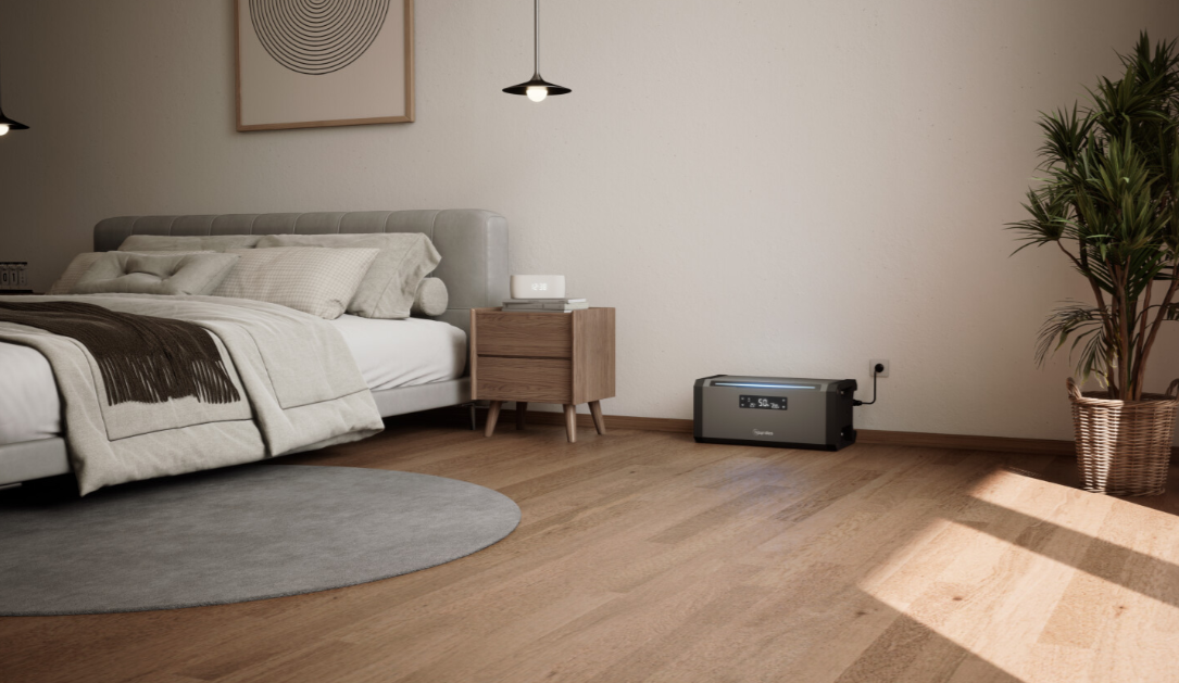 Hoymiles HiBattery 1,92 kWh AC + 4x 455W Solarmodule Bifazial Full BLK