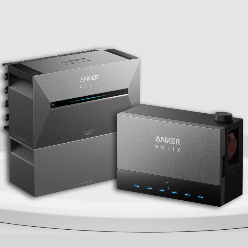 Anker Multisystem SOLIX Solarbank Power Dock + Anker SOLIX Solarbank 3 E2700 Pro + BP2700 Erweiterungsakku (=5,36 kWh)