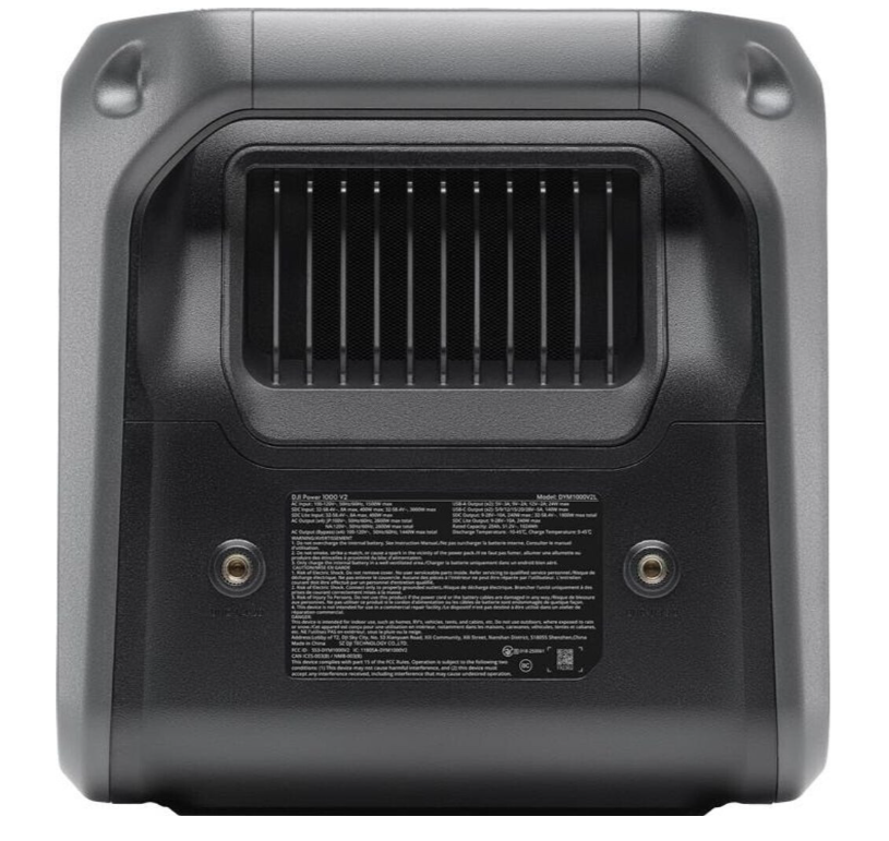 DJI Power 1000 V2 – Hochleistungs-Powerstation 1.024 Wh / 2600 W Output + 1.8kW Superschnellladegerät XT90 zu MC4 + 1.8kW Solar/Auto Superschnellladegerät 0% MwSt. (gem. § 12 Abs. 3 UStG)