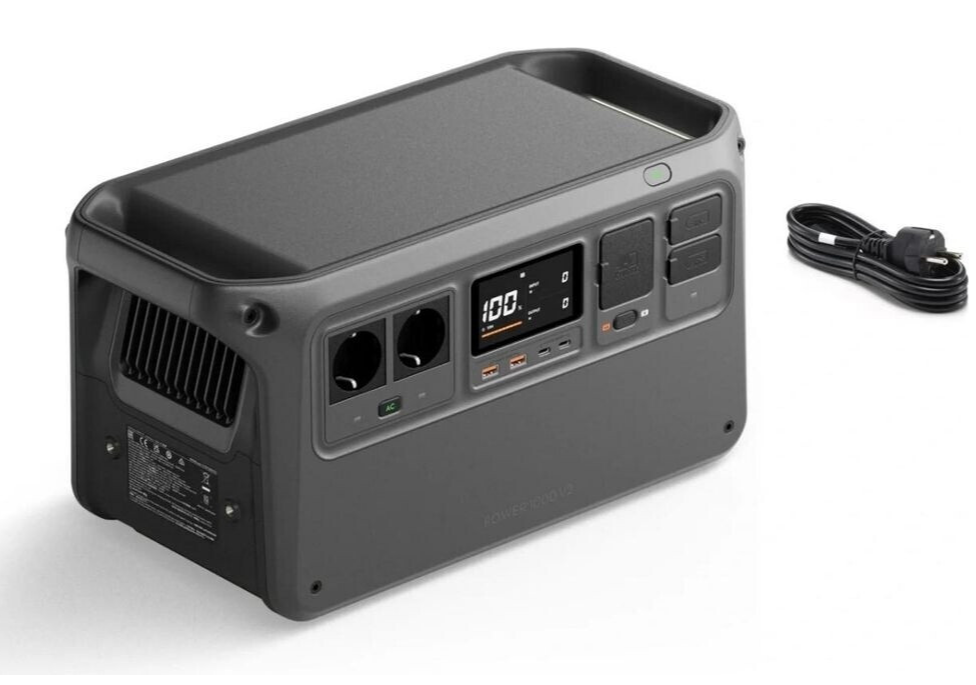 DJI Power 1000 V2 – Hochleistungs-Powerstation 1.024 Wh / 2600 W Output 0% MwSt. (gem. § 12 Abs. 3 UStG)