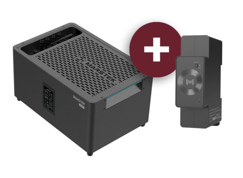 Marstek Jupiter C Plus All-In-One Balkonkraftwerk Erweiterungsbatterie (2,56 kWh) + Smartmeter CT002