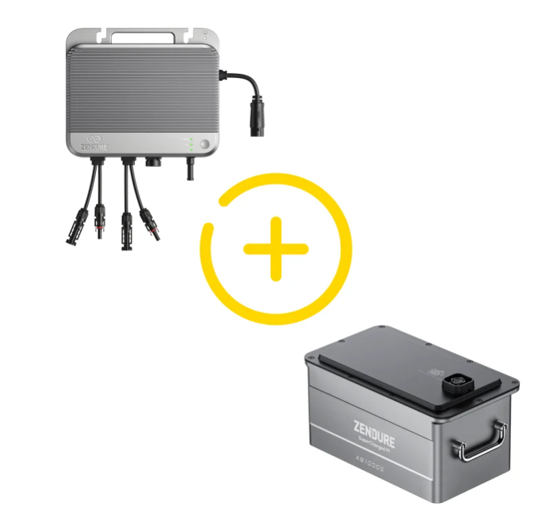 Zendure SolarFlow 800 Bidirektionaler Wechselrichter + AB1000S 960Wh