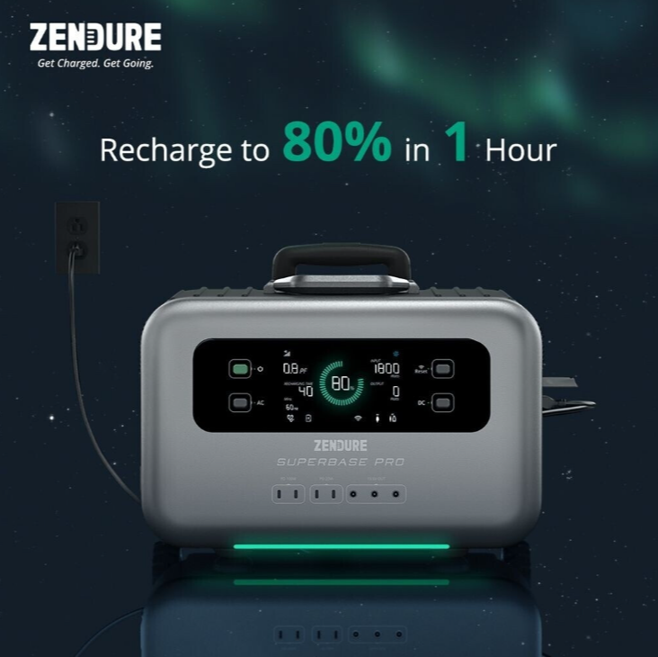 Zendure SuperBase Pro 1500 2000W / 1,44 kWh + Staubschutztasche