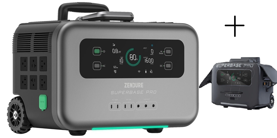 Zendure SuperBase Pro 1500 2000W / 1,44 kWh + Staubschutztasche