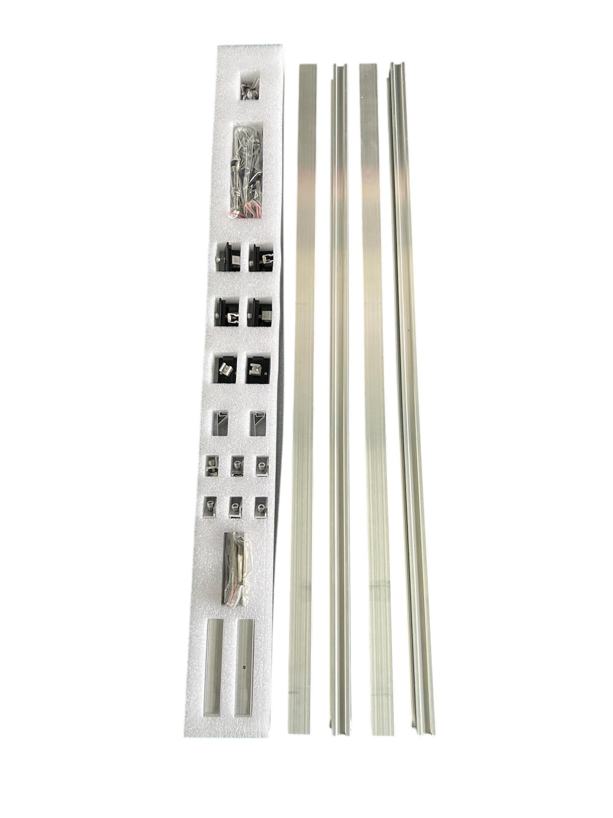 Kraftwerk Trapezdach mit Speicher 450W-1.800W Bifazial