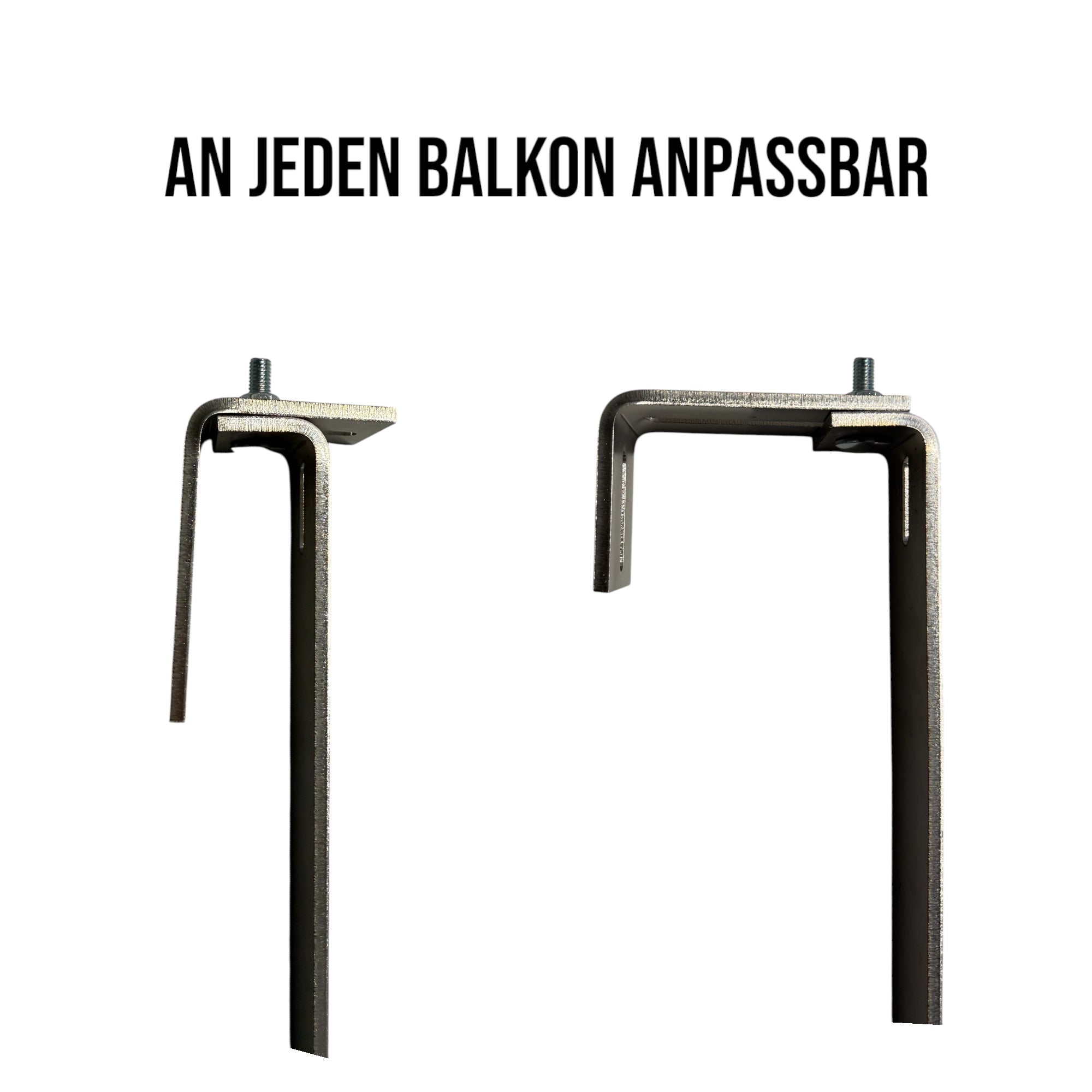 Kraftwerk Balkon Eckig mit Speicher 450W-1.800W Bifazial