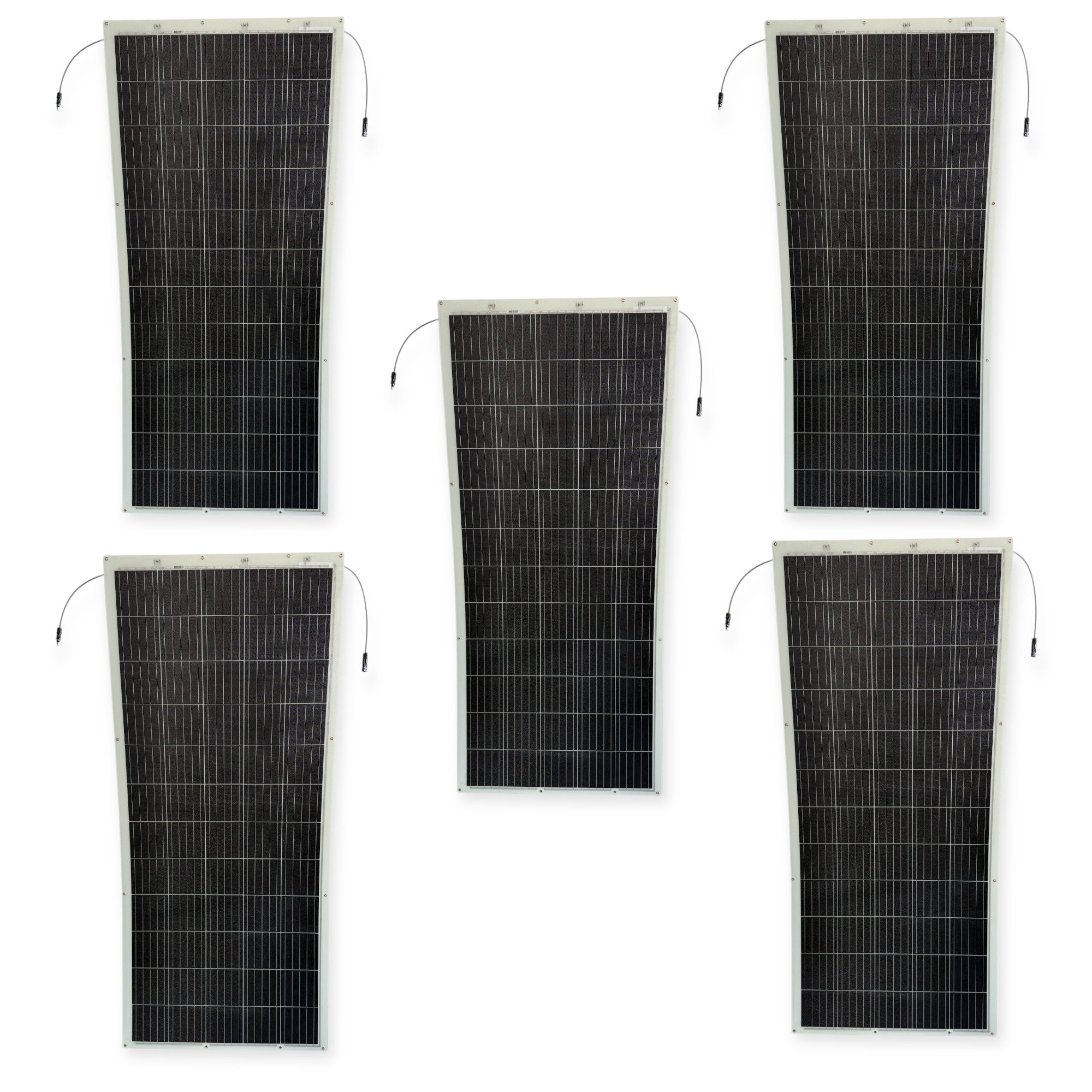 Kraftwerk Flexibel mit Halterung 310W - 1.860W (Anschl. hinten)