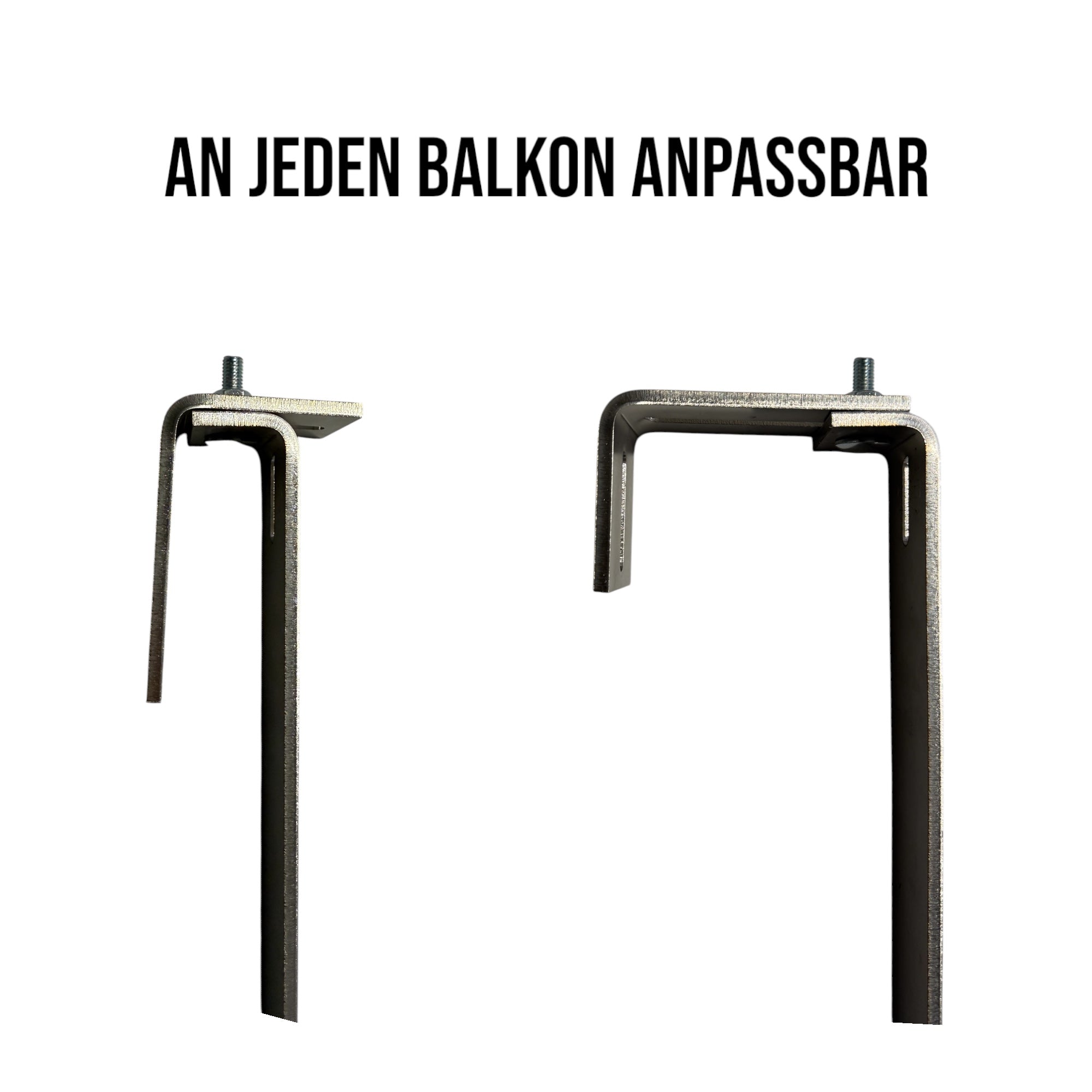 Kraftwerk Balkon Eckig mit Mikrowechselrichter 450W - 1.800W Bifazial