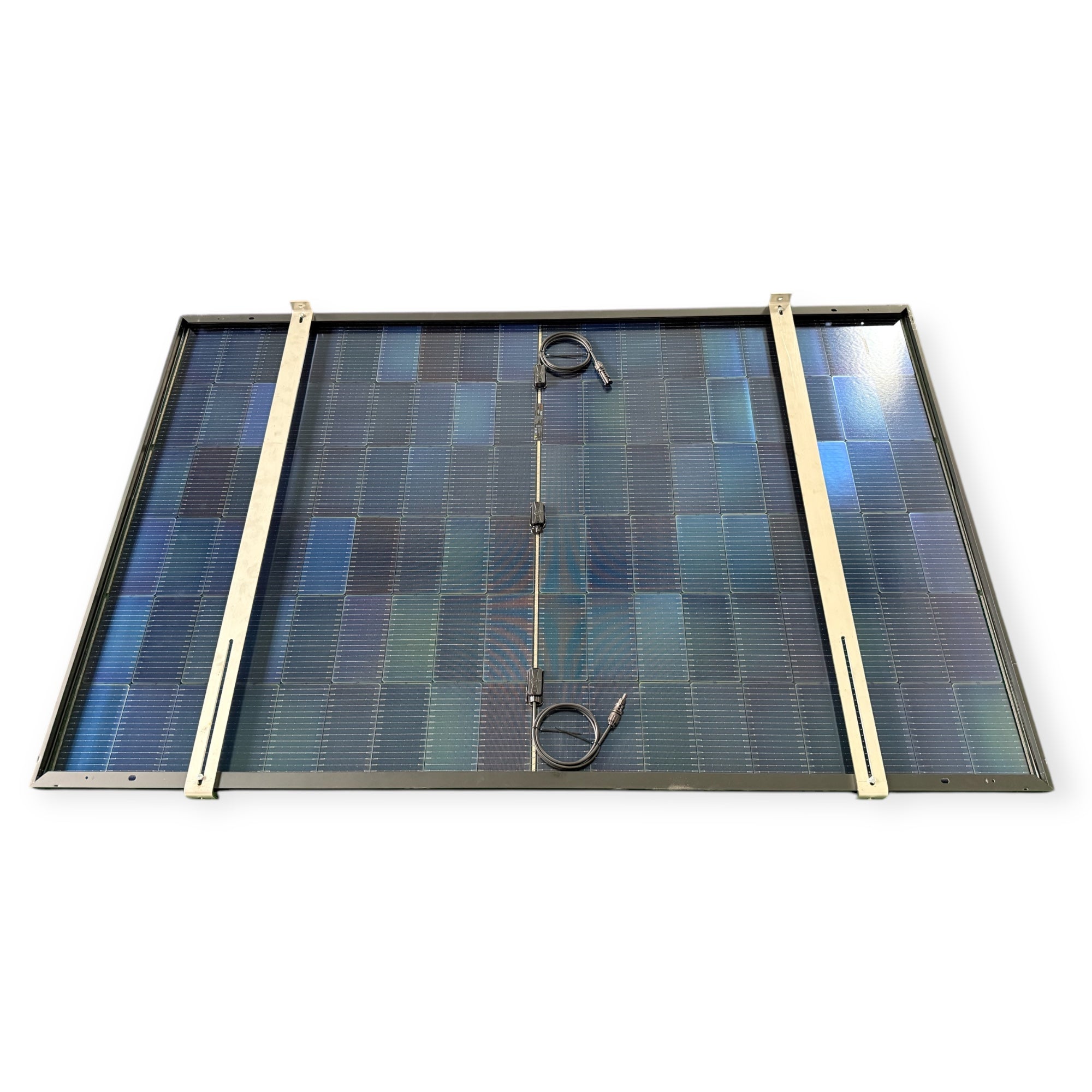 Kraftwerk Balkon Eckig mit Halterung 450W - 1.800W Bifazial