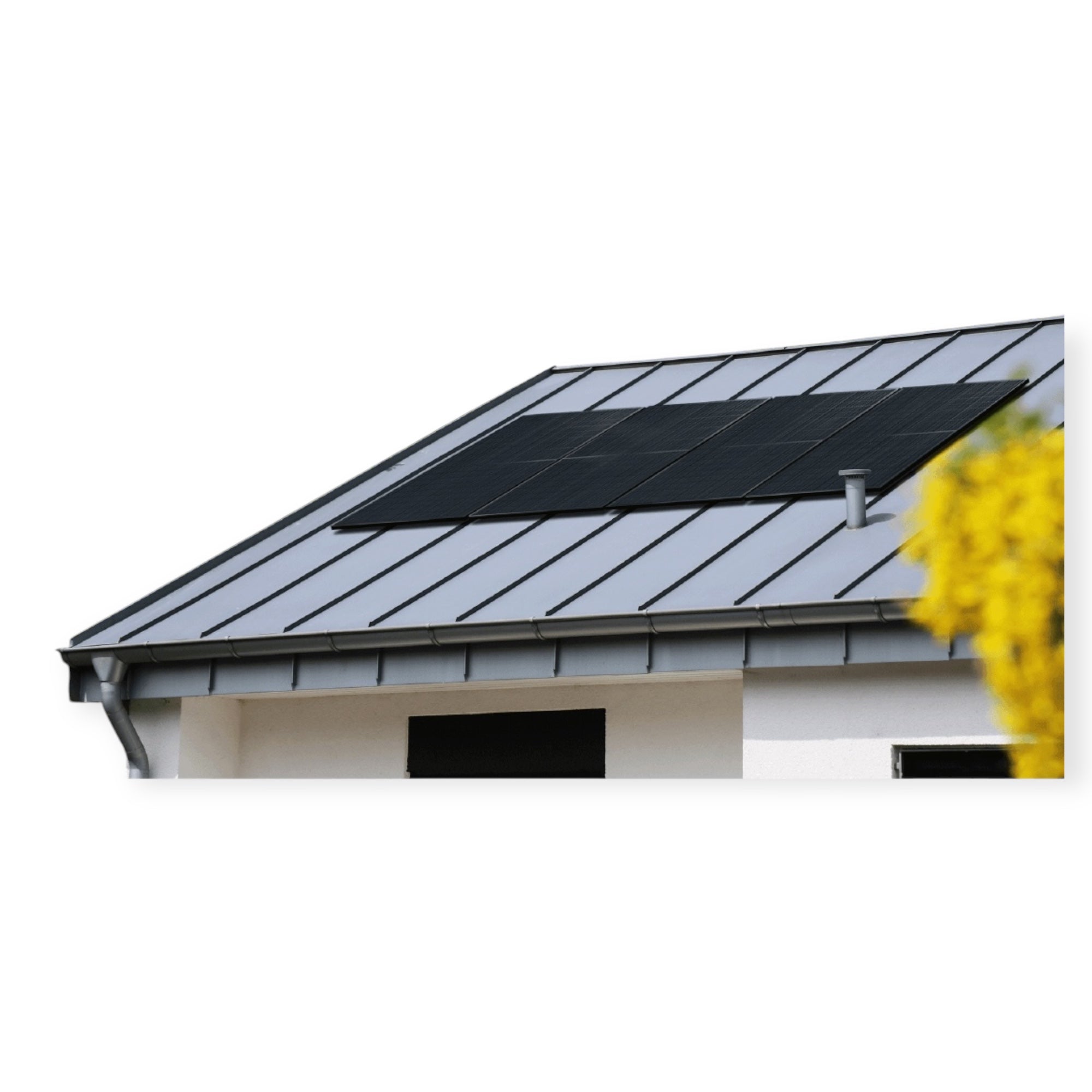 Montagesystem Trapezblech Wellblech Blechdach für Balkonkraftwerk Solarmodule aus Aluminium