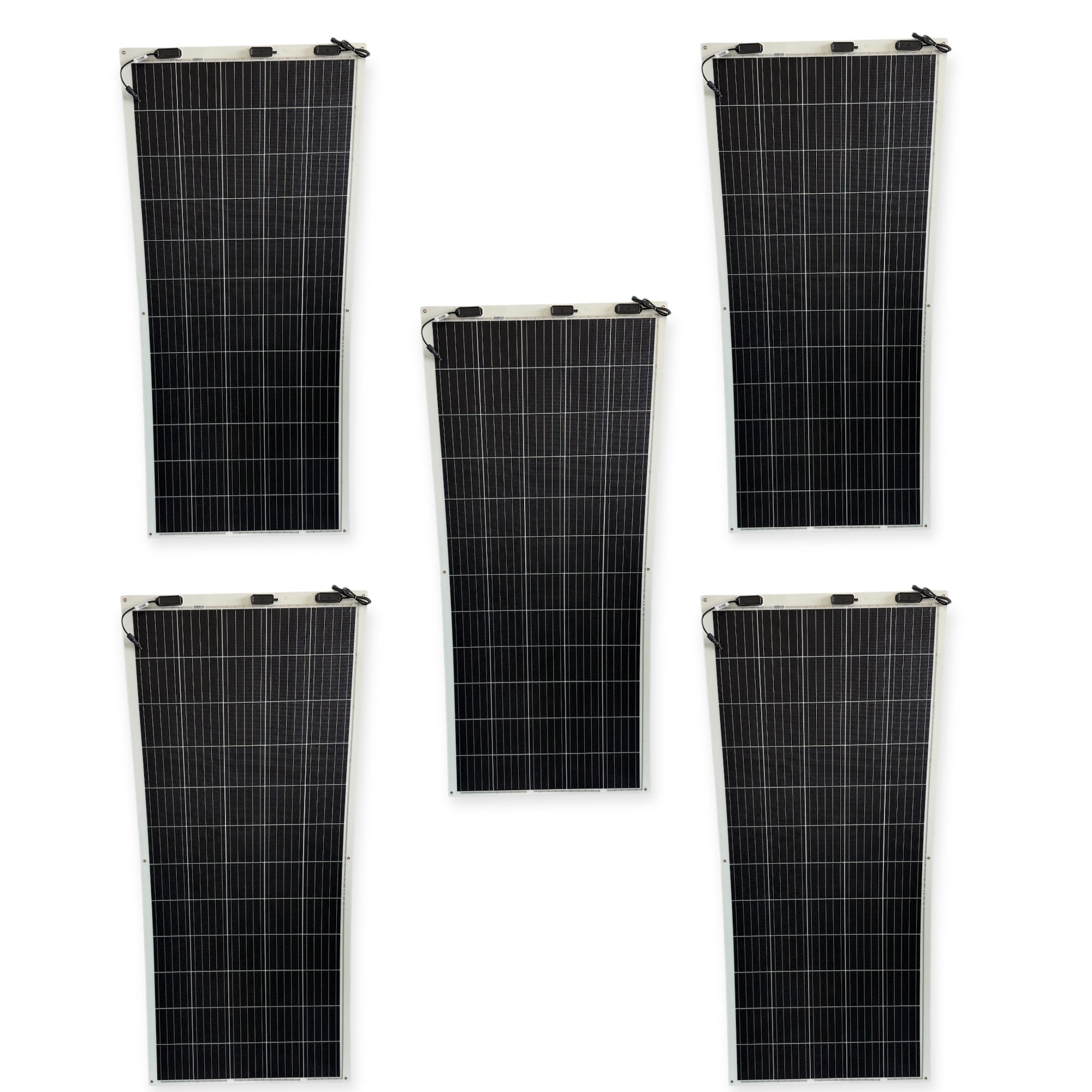 Kraftwerk Flexibel mit Halterung 310W - 1.860W (Anschl. vorne)