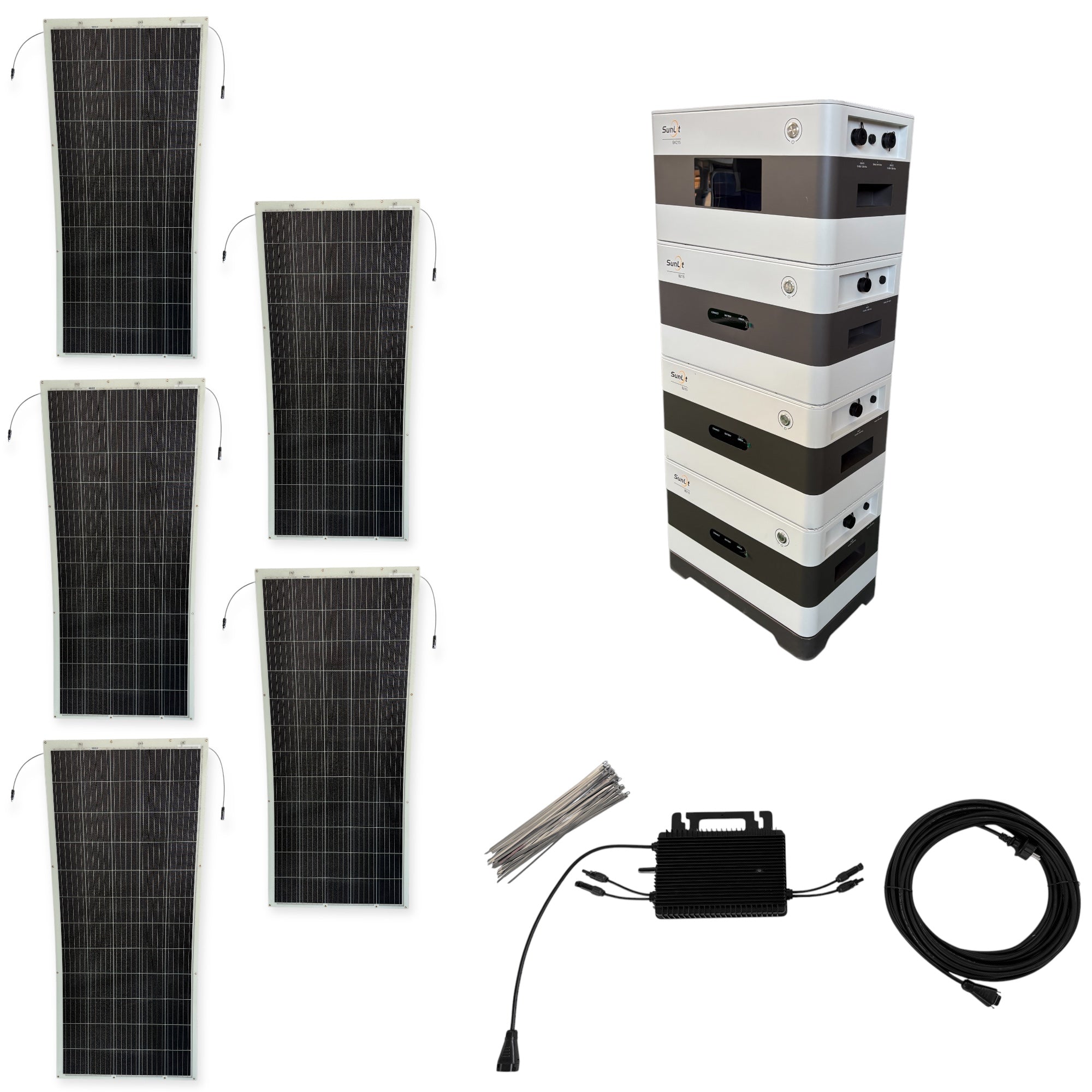 SOLAR THE WORLD® Kraftwerk Flexibel Ultimate Line 310W (Anschl. hinten)