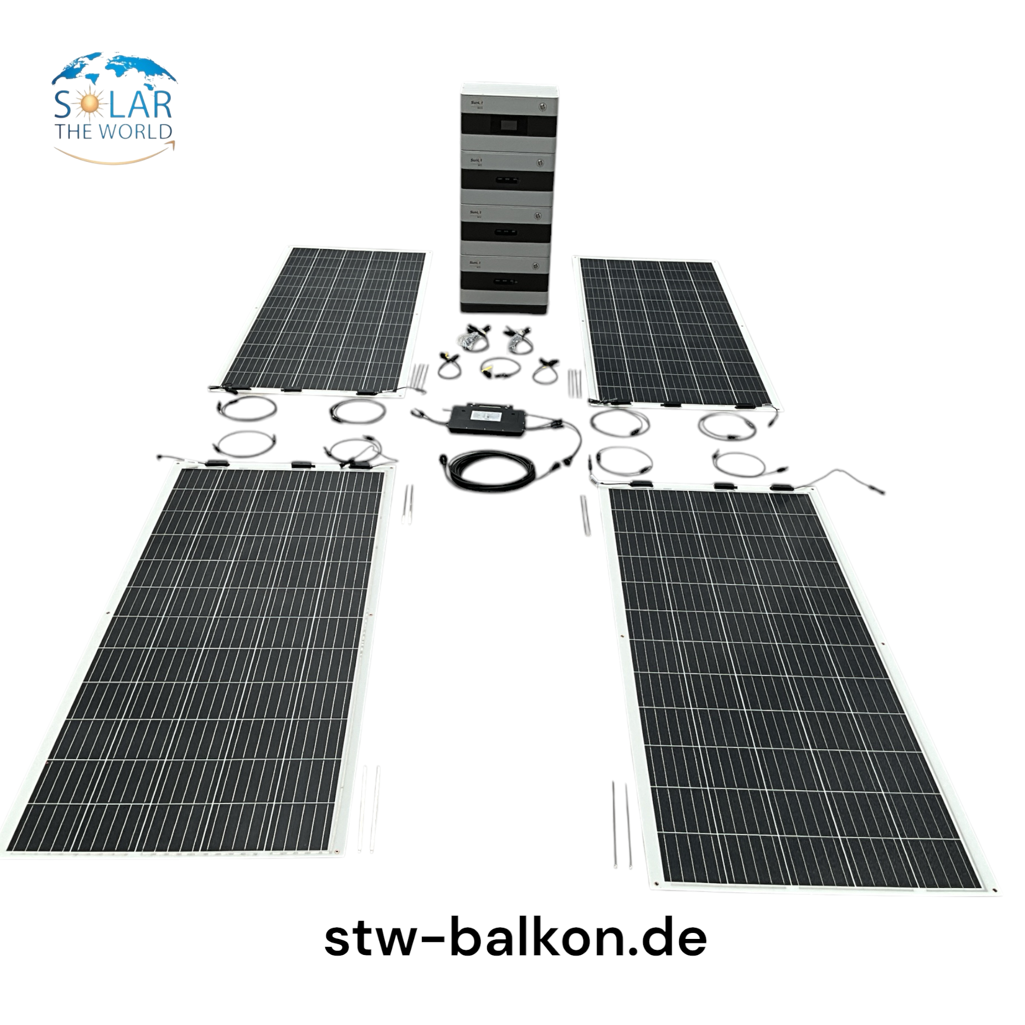 SOLAR THE WORLD® Kraftwerk Flexibel Ultimate Line 310W (Anschl. vorne)