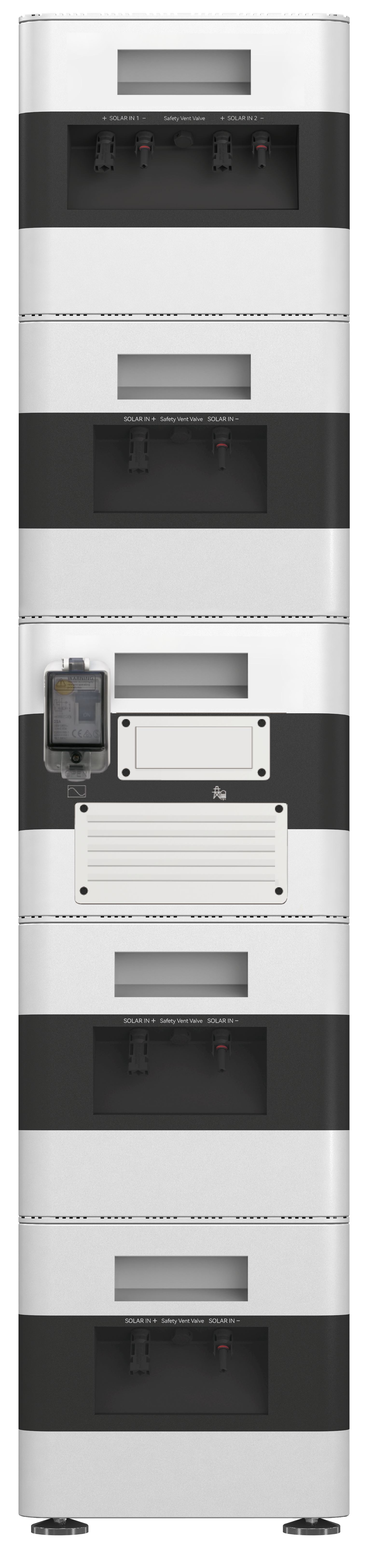 SunEnergyXT BK215 PLUS Kopfspeicher (2,15 kWh) + 3x B215 PLUS (2,15 kWh) + EV3600