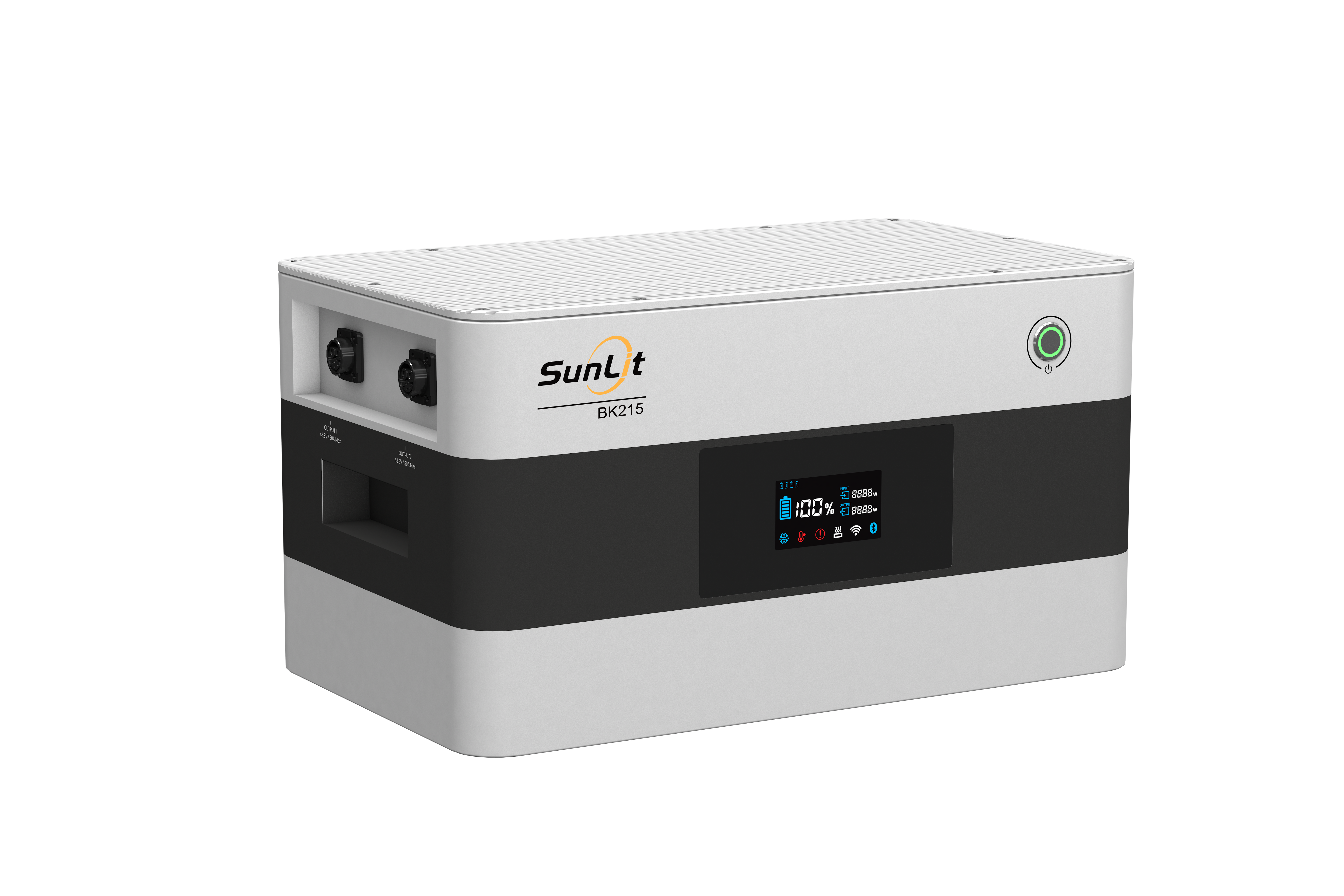 SOLAR THE WORLD® SunLit BK215 + APSystems EZ1-M Balkonkraftwerk Speicherpaket zum Nachrüsten