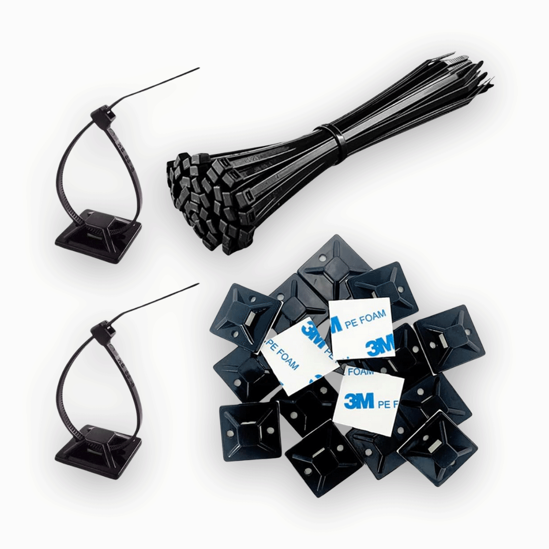 SOLAR THE WORLD® Kabelschellen (selbstklebend)