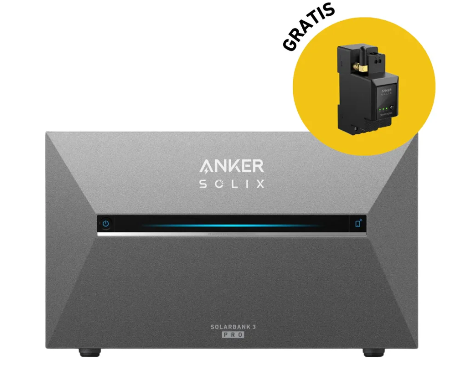 Anker SOLIX Solarbank 3 E2700 Pro 2,68 kWh inkl. Smarter Zähler