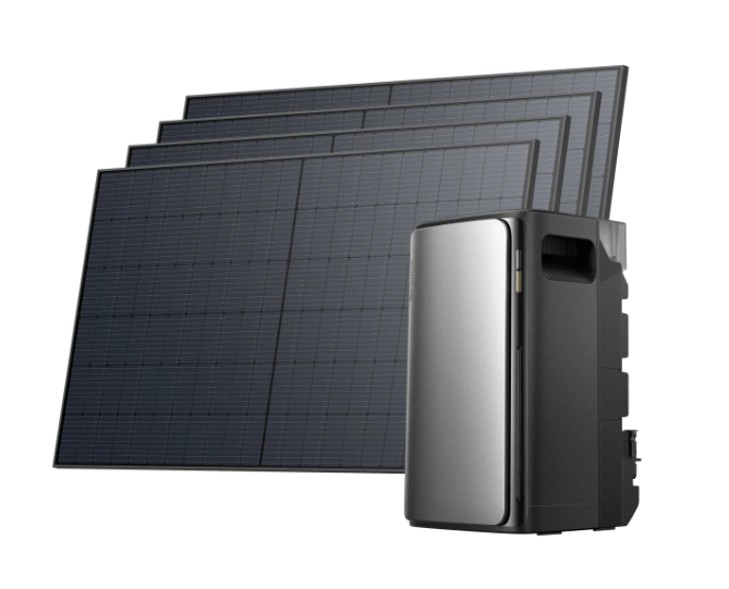 EcoFlow STREAM Ultra (1,92 kWh) + 4x 455W Bifazial Full Black Module