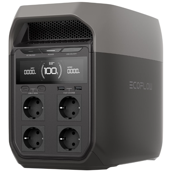 EcoFlow Delta 3 Tragbare Powerstation (1,024 kWh)