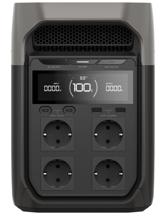 EcoFlow Delta 3 Tragbare Powerstation (1,024 kWh)