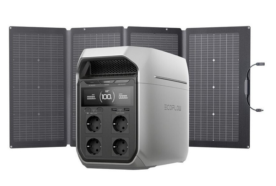 EcoFlow Delta 3 Plus + 160W Solarmodul