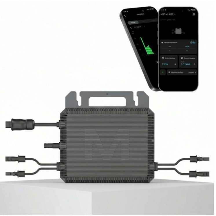 Marstek Venus E 3.0 – 5120Wh AC-Gekoppelter Speicher für Balkonkraftwerke + Marstek Microwechselrichter 800W + Marstek Smartmeter