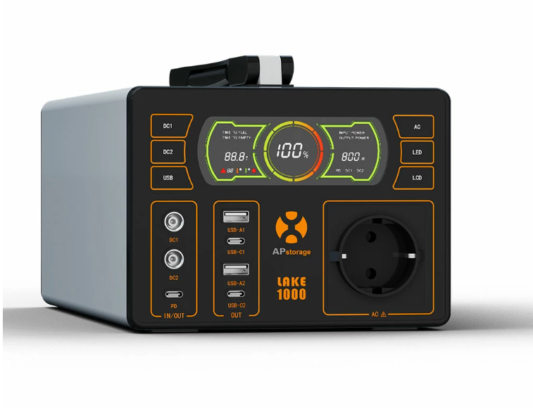 APstorage LAKE1000 tragbare Powerstation (1,05 kWh)