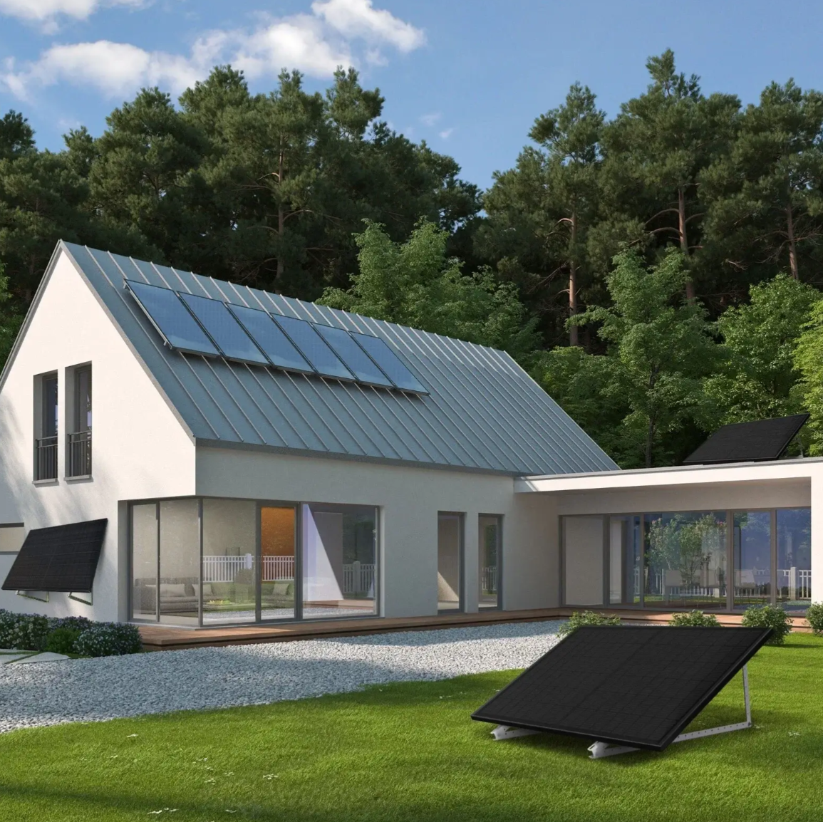500Wp - Sunpro Bifazial Full Black Solarmodul
