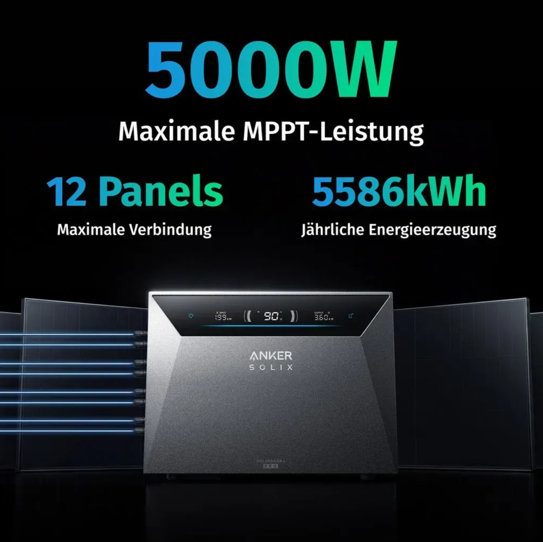 Anker Solarbank 4 erweiterbar bis 30 kWh mit BP5000 Erweiterungsakku – Ansicht 5