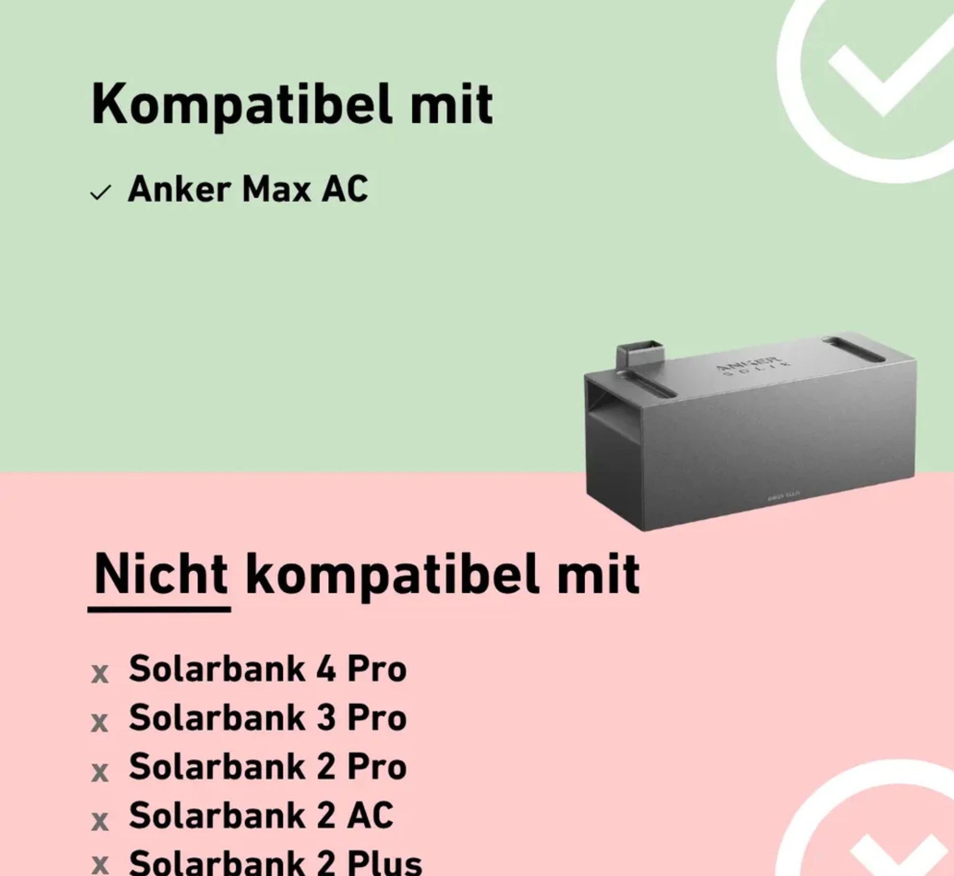 Anker SOLIX MAX AC BP7000 Erweiterungsbatterie