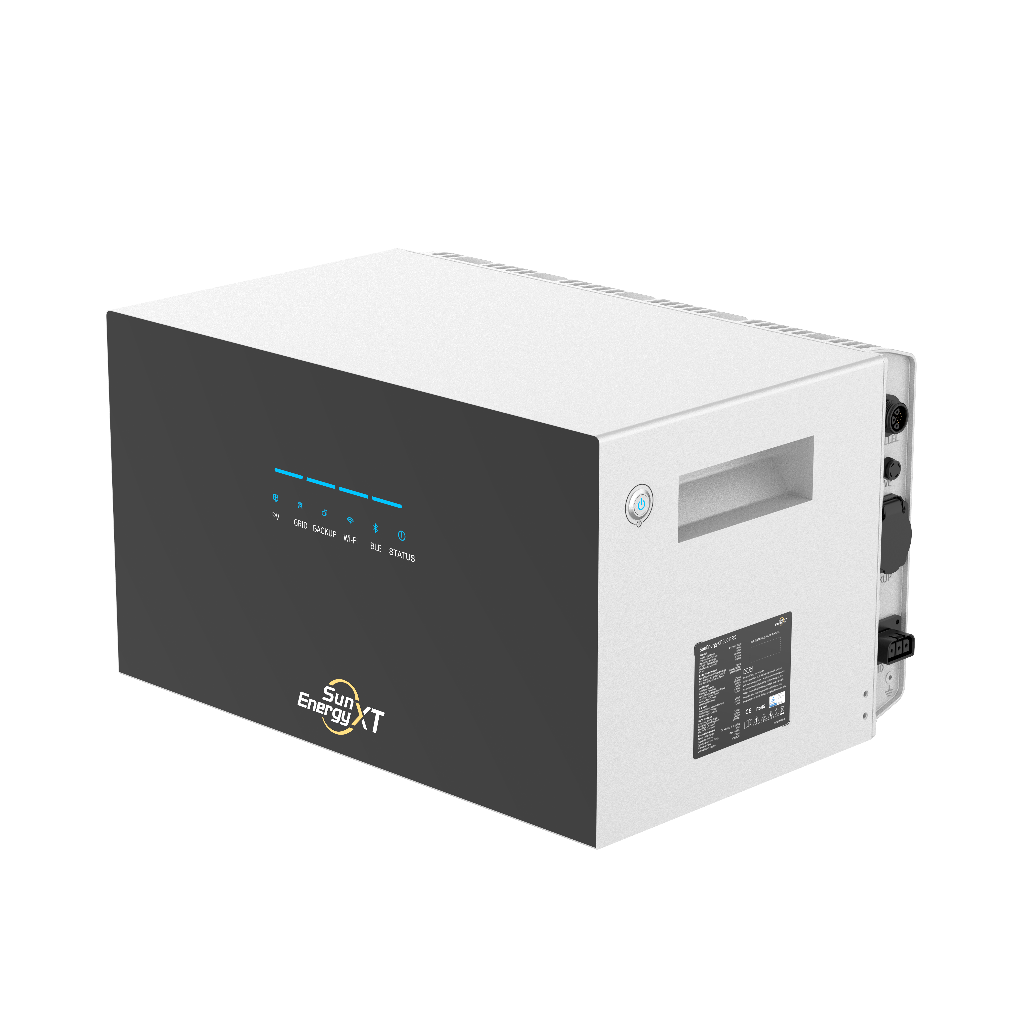 SunEnergyXT 500 PRO All-in-One Speichersystem mit 4 MPPT-Trackern – Ansicht 2