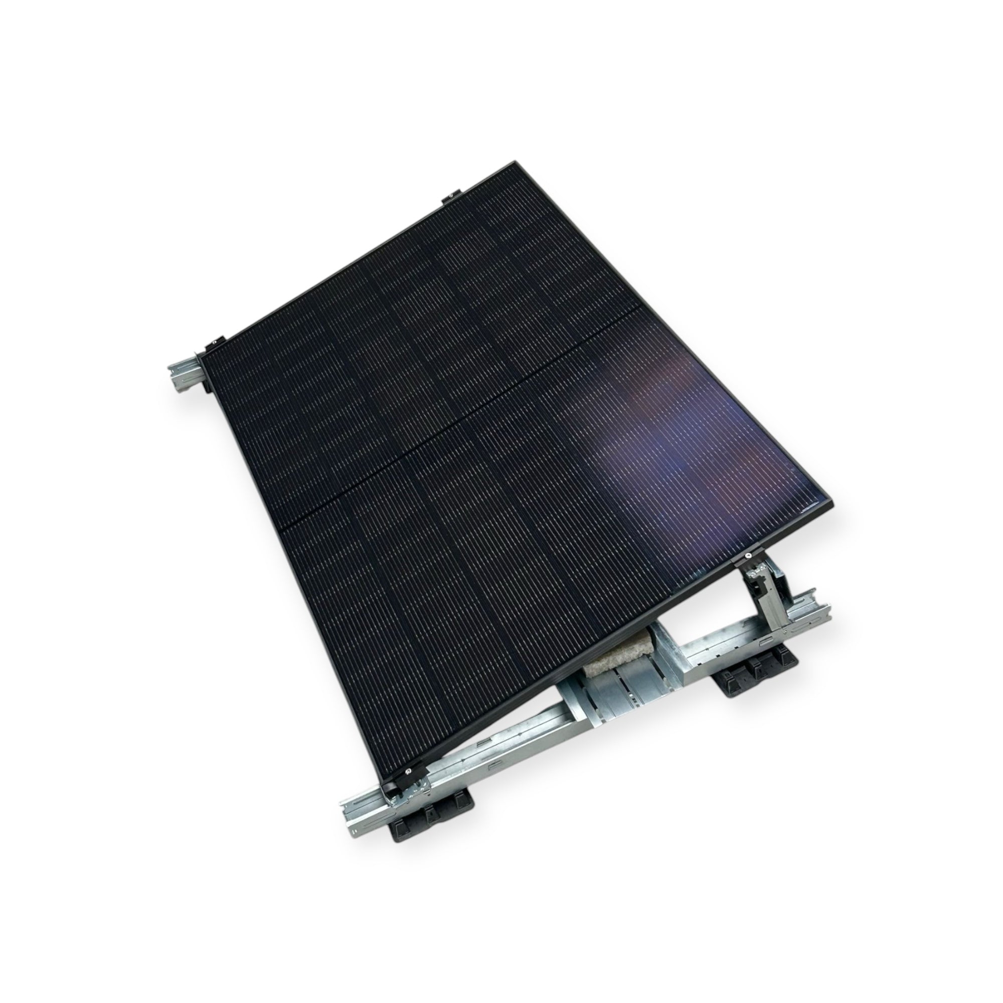 SOLAR THE WORLD® Garten/Flachdach Montagesystem für 1 Solarmodul